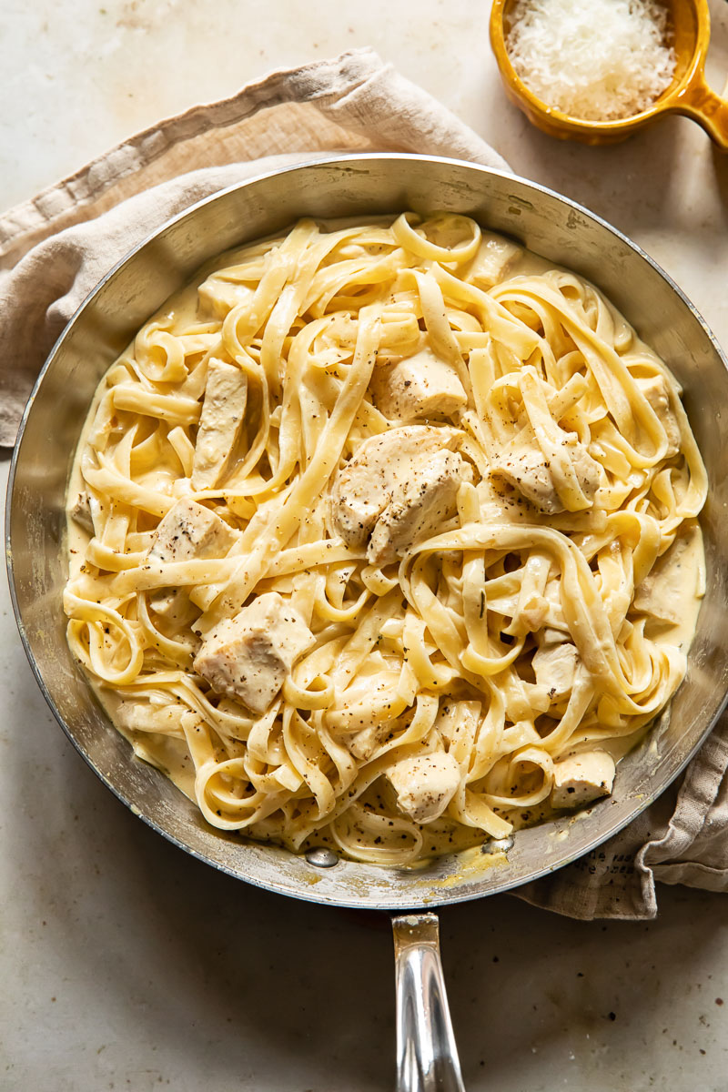 Chicken creamy pasta